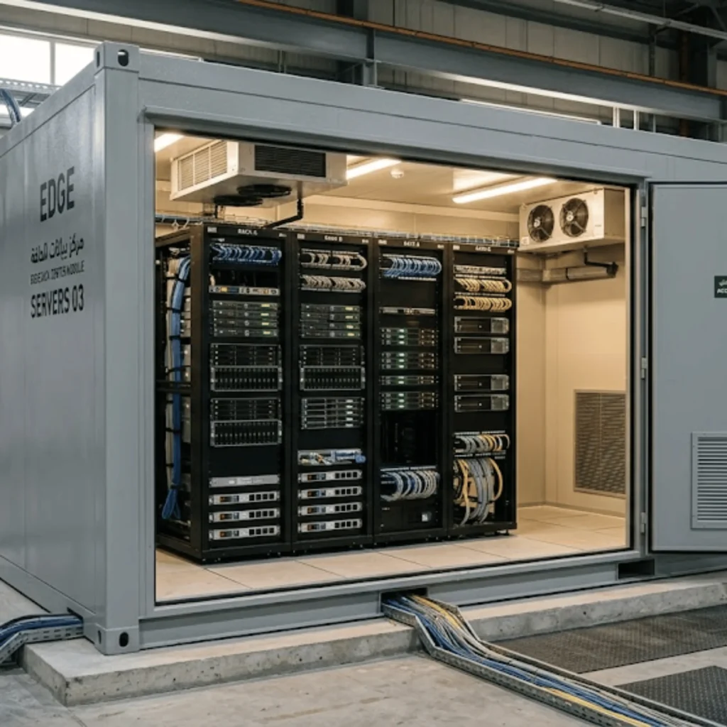 Server Room Infrastructure Design & Build in UAE | PodTech
